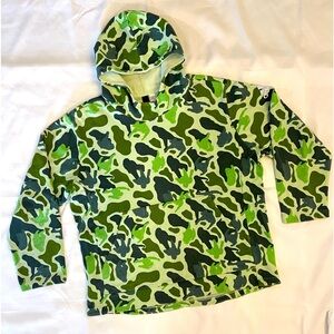 adidas Green Camouflage hoodie